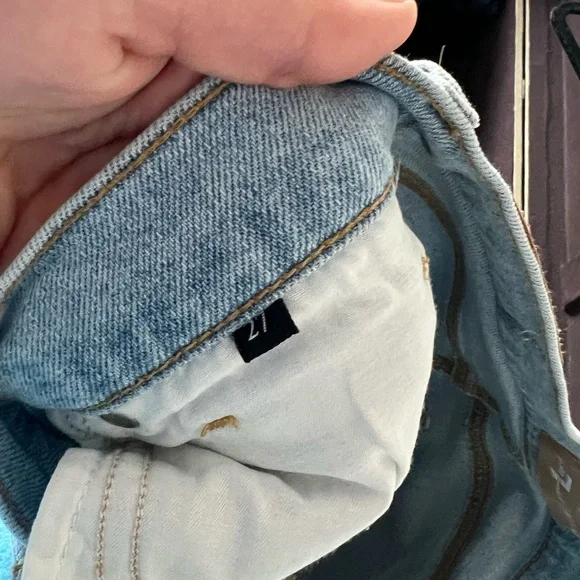 7 For All Mankind Luxe Vintage Ultra Highrise Cropped Jo - Picture 5 of 6